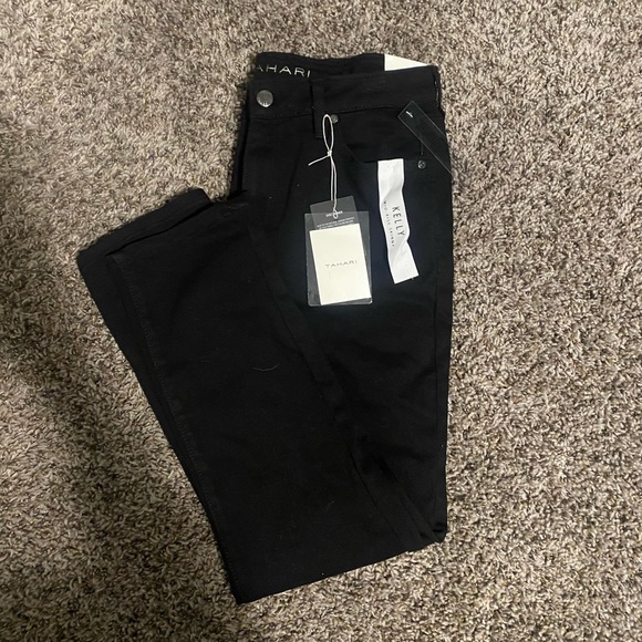 Tahari Black Skinny Jeans - Picture 1 of 3